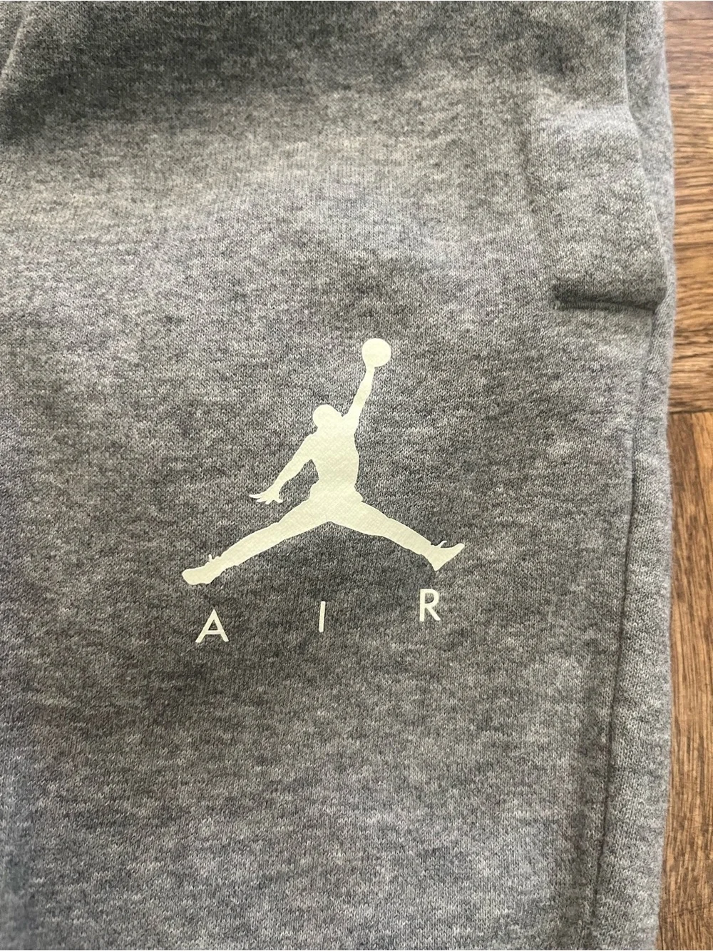 Jordan Jumpman Fleece Sweatpants Carbon Heather Grey Size XL